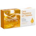 Cera quente depilação depilflax natural 1kg tabletes