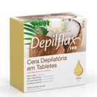 Cera Quente Depilatória em Tabletes Coco Depilflax 500g