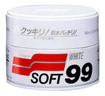 Cera Soft 99 automotiva White Cleaner Para Carros Brancos e Claros 350g massa de polir tira mancha