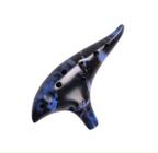 Cerâmica profissional Ocarina Wokex de 12 furos Alto C Blue