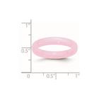 Cerâmica rosa 4mm banda polida