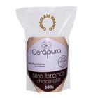 CERAPURA - Cera Depilatória Método Espanhol CERA BRANCA CHOCOLATE 500g