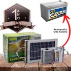 Cerca Elétrica Eletrificador Solar Com Bateria Moura - Zebu