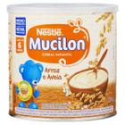 Cereal Infantil Mucilon lata, arroz e aveia, 400g