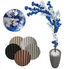 Cerejeira Japonesa Artificial Curvada Azul Grande Vaso Decorativo - Flor de Mentirinha