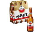 Cerveja Amstel Lager Puro Malte 6 Unidades