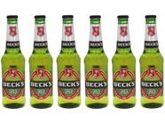 Cerveja Becks Bremen Germany Pilsner 6 Unidades - 330ml