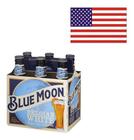 Cerveja Blue Moon Belgian White Ale 355ml (kit Com 6)