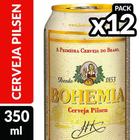 Cerveja Bohemia Lata 350 ml Embalagem com 12 Unidades