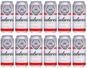 Cerveja Budweiser Lata 473Ml - Com 12 Unidades