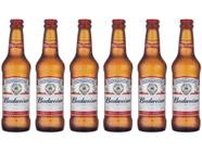 Cerveja Budweiser Pack American Standard Lager - 6 Unidades 330ml