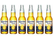 Cerveja Corona Extra Lager 6 Unidades - Long Neck 330ml