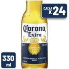 Cerveja Corona Extra Long Neck Descartável 330ml Caixa c/ 24 un 1x24 Unidades 330ml LONG NECK - AMBEV