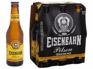 Cerveja Eisenbahn Puro Malte Pilsen 6 Unidades - Long Neck 355ml