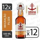 Cerveja Imigracao 1824 Pilsen 500 ml pack com 12un