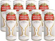 Cerveja Stella Artois Puro Malte - Premium American Lager 8 Unidades Lata 350ml