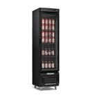 Cervejeira 228 Frost Free Porta de Vidro Triplo GRB-23 EV GW Gelopar Preta 220V