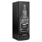 Cervejeira GCB-57 PR Porta Cega em Aço Preto com isolamento em Poliuretano, Adesivada Frost Free 570 L - Gelopar