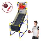 Cesta Basquete Infantil Completo Com Bola E Inflador Bw253 - Importway