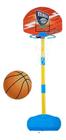 Cesta Basquete Infantil Pedestal Ajustável Bola Rede 110Cm