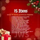 Cesta Bauducco Feliz Natal Com 15 Itens Panettone Presente - higipack