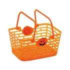 Cesta com Aplique Laranja Halloween Cromus - Cromus Embalagens