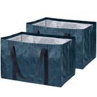 Cesta de armazenamento CleverMade Frakta Shopping Bag, pacote com 2 unidades, azul