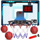 Cesta de basquete HopeRock Indoor Mini com LED para crianças com 3 bolas