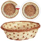 Cesta De Palha Oval Pequeno - ART HOUSE