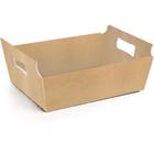 Cesta de Papel KRAFT TAM P 18X13X7,5CM - Cromus