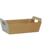 Cesta de Papel Ouro 21,5X8X15CM PCT.C/05