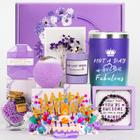 Cesta de presentes Lupow Birthday para mulheres Bath Relaxing Spa Set