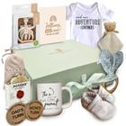 Cesta de presentes The Wrapped Company New Parents, 10 unidades premium