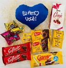 Cesta Dia Dos Namorados Chocolate, Dia Dos Pais, Presente