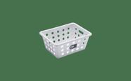 Cesta Organizadora Coza One 1,2 Litros 18,6 x 14,2 x 8,2 cm Branco