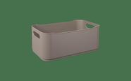 Cesta Organizadora Grande Coza Fit 30,5 x 18,5 x 12 cm Warm Gray