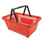 Cesta Plástica D-100 Vermelho 16 Litros Della Plast