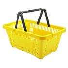 Cesto de Compras D100 Dellaplast 16l 45x29x19 Amarelo