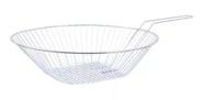 Cesto de Frituras Cromado Redondo para Tachos Fritadeiras Fritadores 35cm