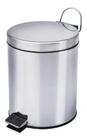 Cesto De Lixo 5lts 100% Inox C/ Pedal Banheiro E Cozinha - Fullcommerce