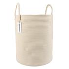 Cesto de roupa suja XUANGUO Cotton Rope Woven Storage Bege