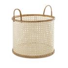 Cesto em Rattan Zen - 37cm - Abra Cadabra