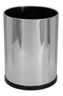 Cesto Lixo Em Aço Inox Sem Tampa Home Ou Office 13,5 L - JSN