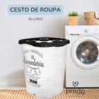 Cesto Organizador 38L Lavanderia Plasutil