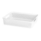 Cesto Organizador Decorativo Multiuso Branco 39x27x7,5CM - Paramount