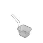 Cesto para Servir/Peneira para Fritura em Aço Inox 9x6,1x10,5cm - Unyhome