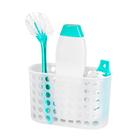 Cesto Porta Shampoo Tanque Plástico Com Ventosa Cesto Suporte Banheiro Lavanderia Cozinha
