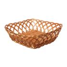 Cesto Rattan Quadrado para Pão Lily 24,5x24.5cmx7,5cm - Haüskraft