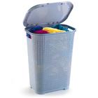 Cesto Telado Para Roupa Suja Lavanderia 30 Litros Com Tampa - Monte Libano