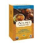 Chá de cúrcuma Golden Tonic 12 sacos da Numi Tea (pacote com 6)